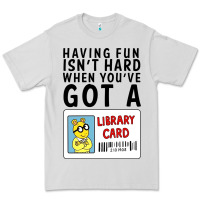 Dove Grey arthur library card classic rachelrae09 Premium Tee - artisFamous