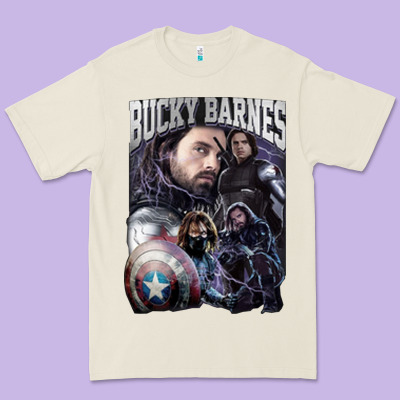 Bucky Barnes A Hero Premium Tee Designed By Artisfamous