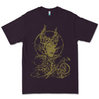 Plum sleeping beauty maleficent crow branchesy Premium Tee - artisFamous