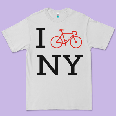 I Bike Ny Funny Bike Premium Tee Designed By Artisfamous