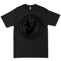 Black cowboy fast draw association Premium Tee - artisFamous