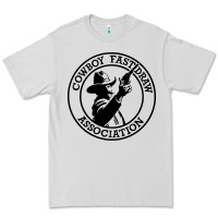 Dove Grey cowboy fast draw association Premium Tee - artisFamous
