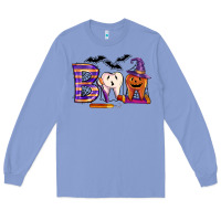 Colony Blue dental boo halloween Long Sleeve Tee - LillyAllenDesigns