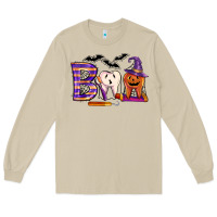 Mushroom dental boo halloween Long Sleeve Tee - LillyAllenDesigns