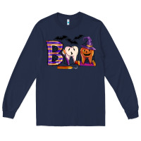 Navy dental boo halloween Long Sleeve Tee - LillyAllenDesigns
