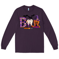 Plum dental boo halloween Long Sleeve Tee - LillyAllenDesigns