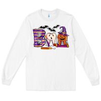 White dental boo halloween Long Sleeve Tee - LillyAllenDesigns