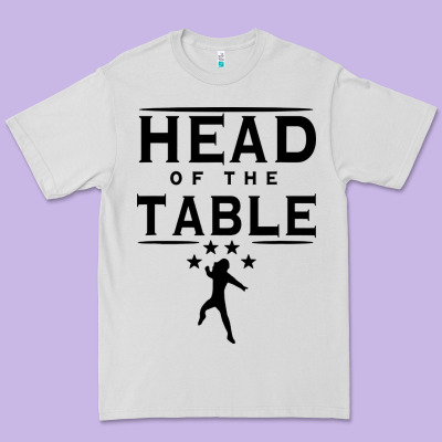 Head Of The Table Premium Tee Designed By Artisfamous