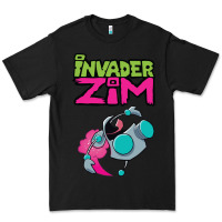 Black Invader Zim Gir Premium Tee - artisFamous