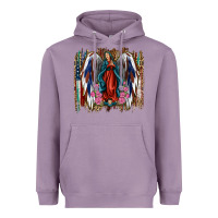 Lavender lady of guadalupe th of july Heavyweight Hoodie - Jasminsmagicworld