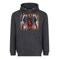 Lady Of Guadalupe Th Of July Heavyweight Hoodie | Teevron