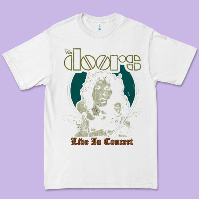 The Doors Live In Concert Premium Tee Designed By Artisfamous