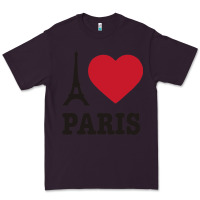 Plum i love paris eiffel tower funny Premium Tee - artisFamous
