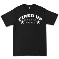 Black fired up garage Premium Tee - artisFamous