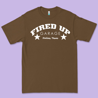 Fired Up Garage Premium Tee Designed By Artisfamous