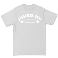 Dove Grey fired up garage Premium Tee - artisFamous