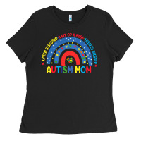 Black often stressed a bit of a mess totally blessed aut Ladies Tee - CowhideDigitalArt