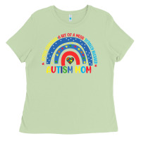 Matcha often stressed a bit of a mess totally blessed aut Ladies Tee - CowhideDigitalArt