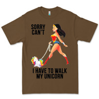 Cacao wonder woman sorry can't Premium Tee - artisFamous