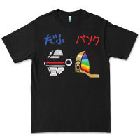 Black DAFTPUNK Japanese Premium Tee - artisFamous