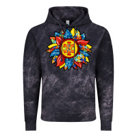 Cloud Black autism sunflower Vintage Hoodie - RacoonDesign