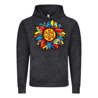 Vintage Black autism sunflower Vintage Hoodie - RacoonDesign