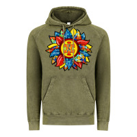 Vintage Olive autism sunflower Vintage Hoodie - RacoonDesign