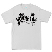 Dove Grey The Wonder Years Premium Tee - artisFamous