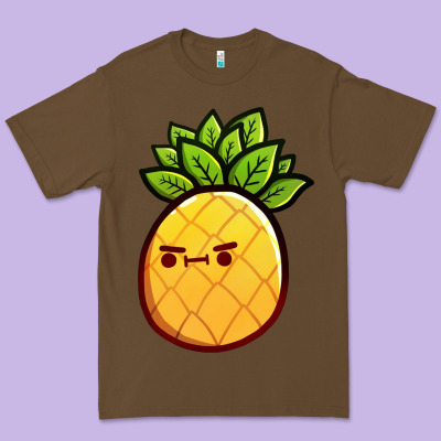 Pineapple Fruits Premium Tee Designed By Artisfamous