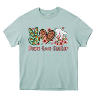 Arona Easter Day Peace love Easter Heavy Core Tee - OliviaCreatesArt