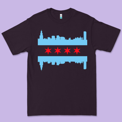 Awesome Chicago City Premium Tee Designed By Artisfamous