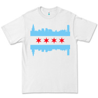 White awesome chicago city Premium Tee - artisFamous