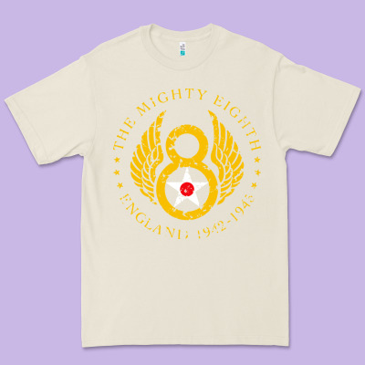 Mighty Eighth   8th Anniversary Premium Tee Designed By Artisfamous