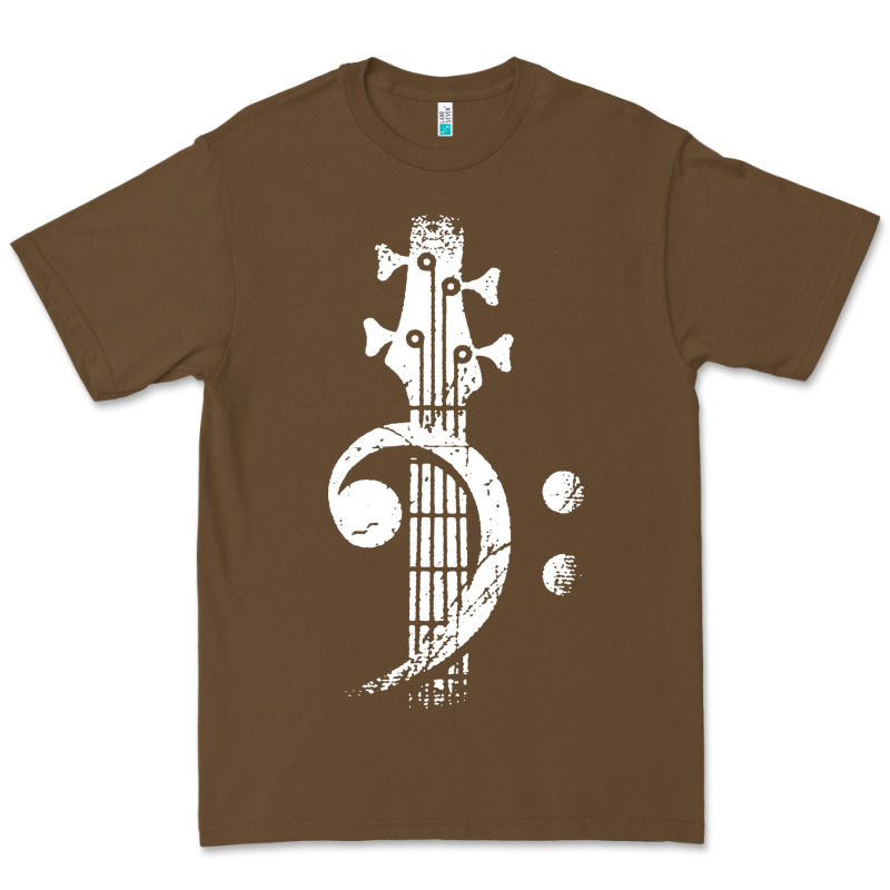 Musical Guitar Bass Premium Tee by artisFamous | Teevron
