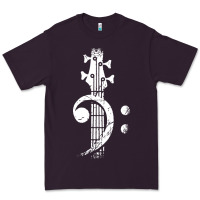 Plum musical guitar bass Premium Tee - artisFamous
