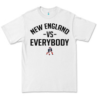 White new england Premium Tee - artisFamous