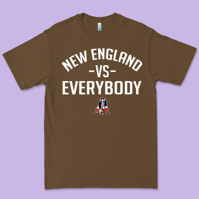 New England Everybody Premium Tee Designed By Artisfamous