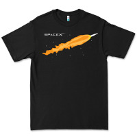 Black SpaceX Rocket Premium Tee - artisFamous