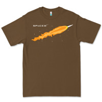 Cacao SpaceX Rocket Premium Tee - artisFamous