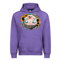 Tulip Sunflower Leopard Hedgehog Urban Hoodie - Jasminsmagicworld