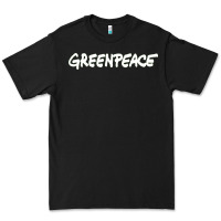 Black Greenpeace Premium Tee - artisFamous