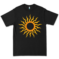 Black tribal sun Premium Tee - artisFamous