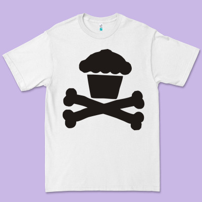 Johnny Cupcakes Funny Skull Premium Tee Designed By Artisfamous
