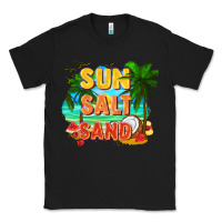 Black Sun salt sand Classic Tee - FaDigitalArtStudio