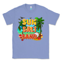 Colony Blue Sun salt sand Classic Tee - FaDigitalArtStudio
