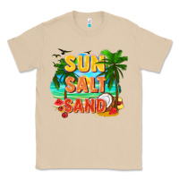 Mushroom Sun salt sand Classic Tee - FaDigitalArtStudio