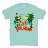 Seafoam Sun salt sand Classic Tee - FaDigitalArtStudio