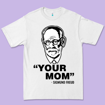 Your Mom  Sigmund Freud Premium Tee Designed By Artisfamous
