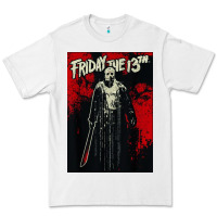 White friday the 13th jason drip Premium Tee - artisFamous