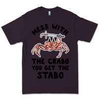Plum mess with the crabo you get the stabo Premium Tee - artisFamous